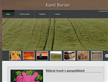 Tablet Screenshot of karelburian.com