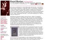Desktop Screenshot of karelburian.cz